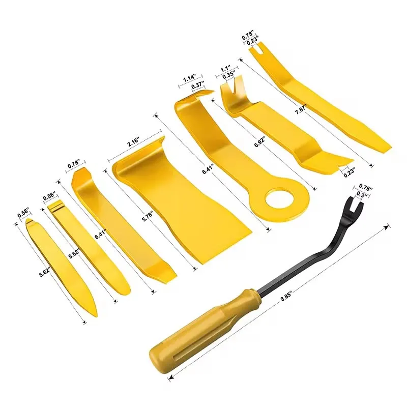 Comment utiliser des kits d'outils de suppression de garniture de voiture multifonction?