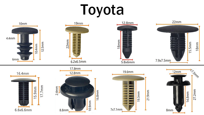 Savez-vous quelque chose sur les clips de voiture de Toyota?