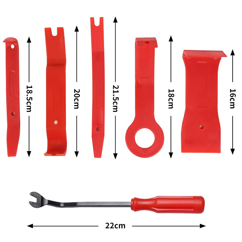 Kits de pare-chocs de rivet de goupille de clips de garniture de poussée en plastique de carrosserie de voiture